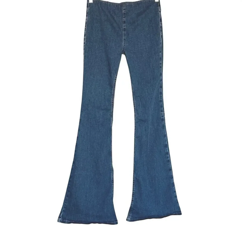 Free People We The Free Penny Pull On Flare Jeans Women’s Size 28